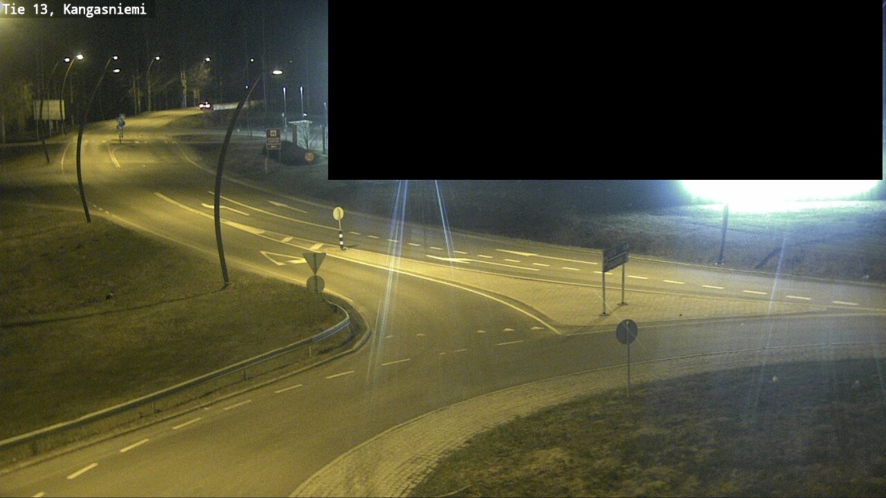 Weather Camera Image Väg 13 Kangasniemi, Kangasniemi, Etelä-Savo