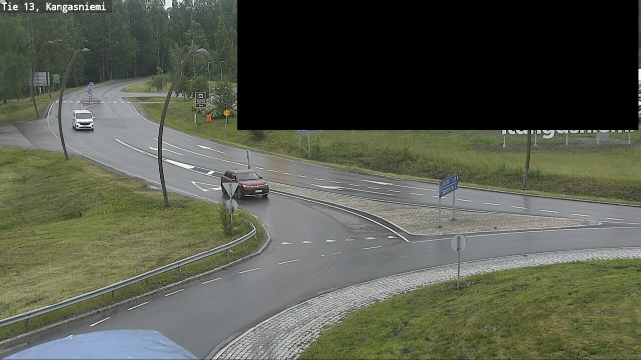 Weather Camera Image Väg 13 Kangasniemi, Kangasniemi, Etelä-Savo