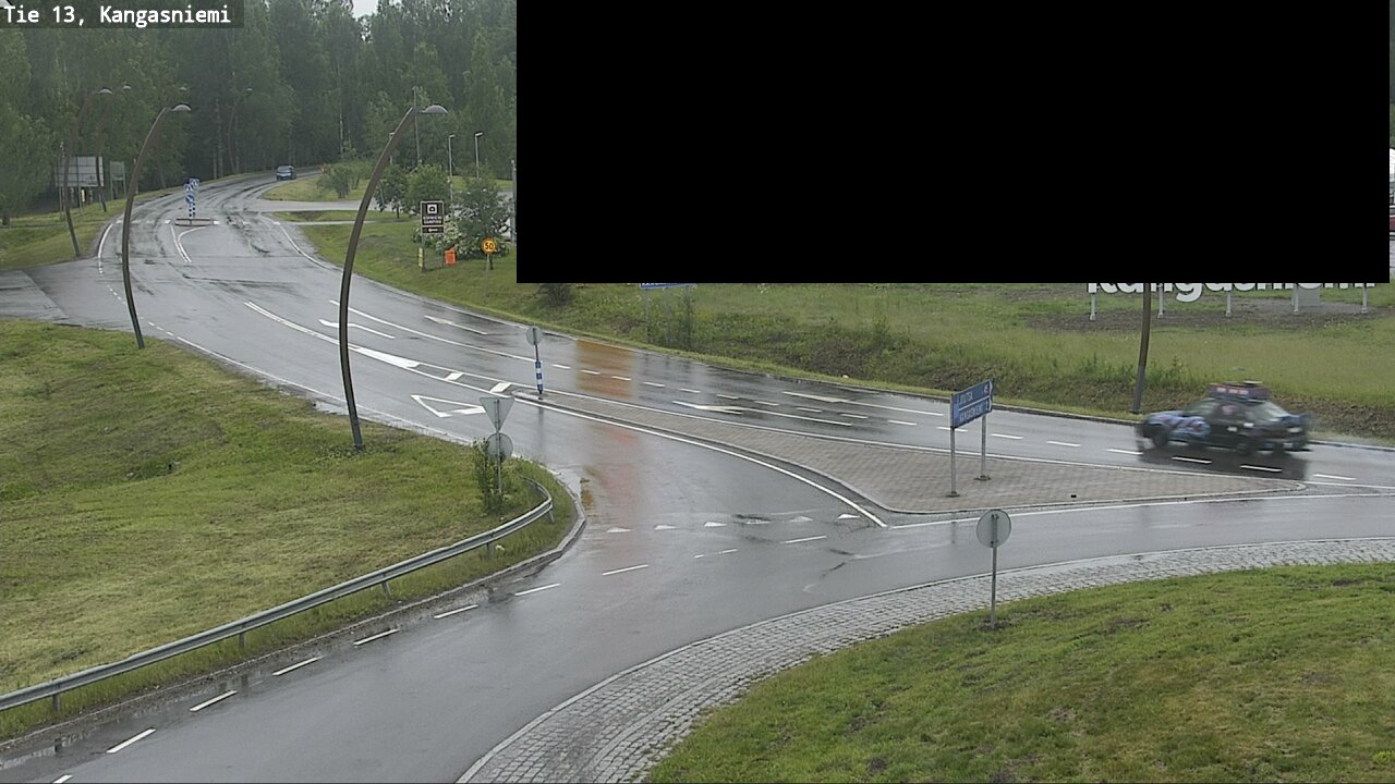 Weather Camera Image Väg 13 Kangasniemi, Kangasniemi, Etelä-Savo