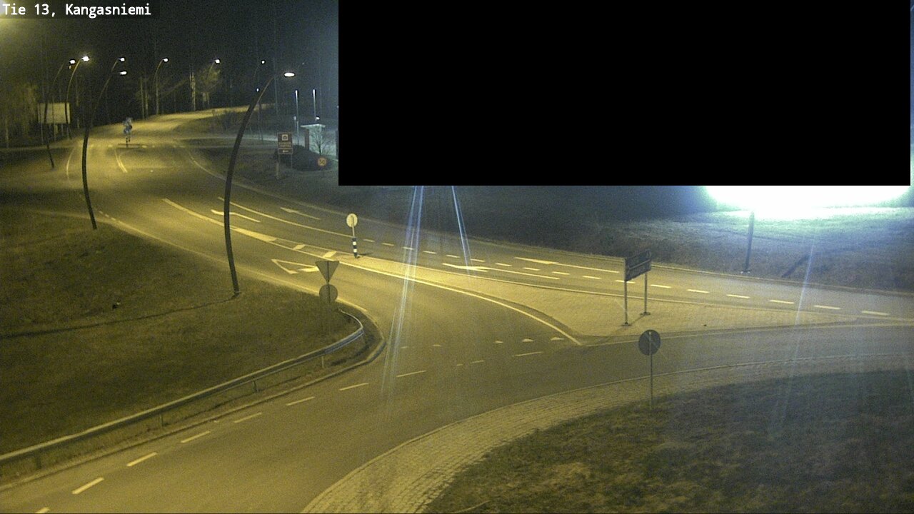 Weather Camera Image Väg 13 Kangasniemi, Kangasniemi, Etelä-Savo