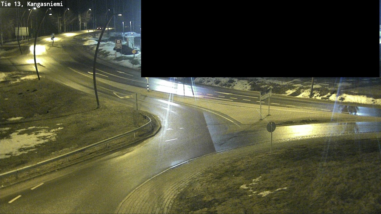 Weather Camera Image Väg 13 Kangasniemi, Kangasniemi, Etelä-Savo