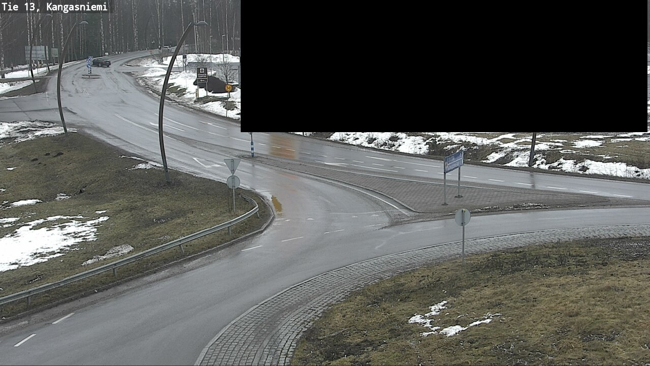 Weather Camera Image Väg 13 Kangasniemi, Kangasniemi, Etelä-Savo