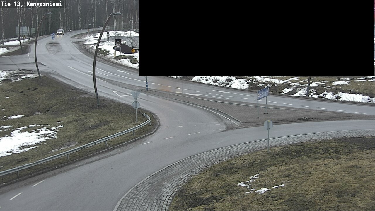 Weather Camera Image Väg 13 Kangasniemi, Kangasniemi, Etelä-Savo