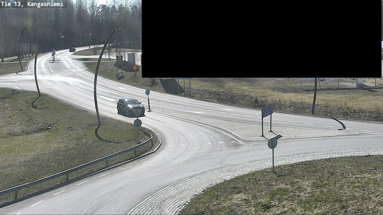 Weather Camera Image Väg 13 Kangasniemi, Kangasniemi, Etelä-Savo