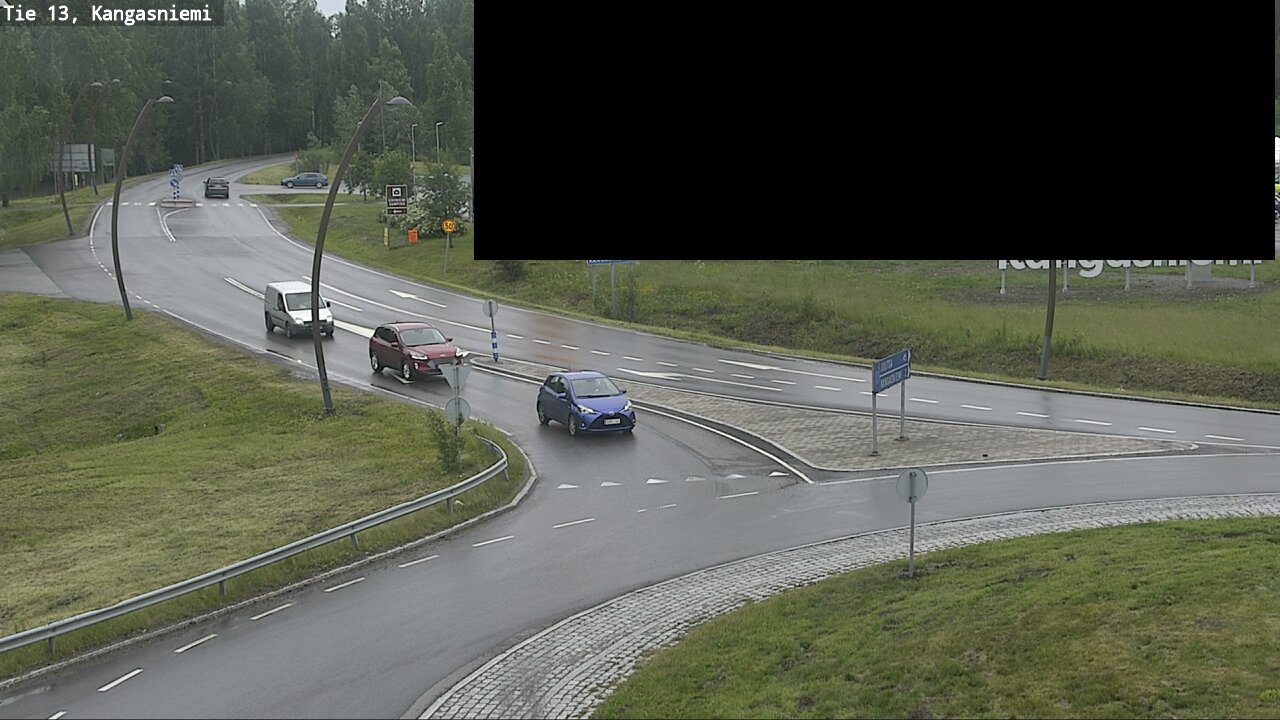Weather Camera Image Väg 13 Kangasniemi, Kangasniemi, Etelä-Savo