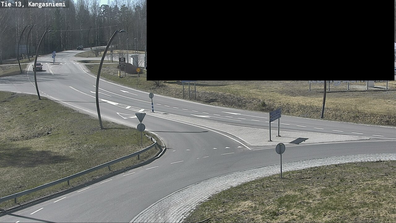 Weather Camera Image Väg 13 Kangasniemi, Kangasniemi, Etelä-Savo