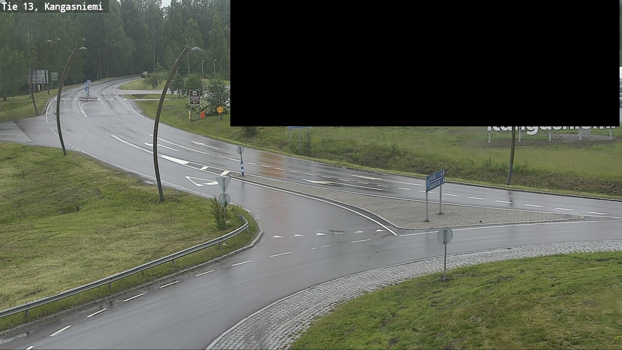 Weather Camera Image Väg 13 Kangasniemi, Kangasniemi, Etelä-Savo