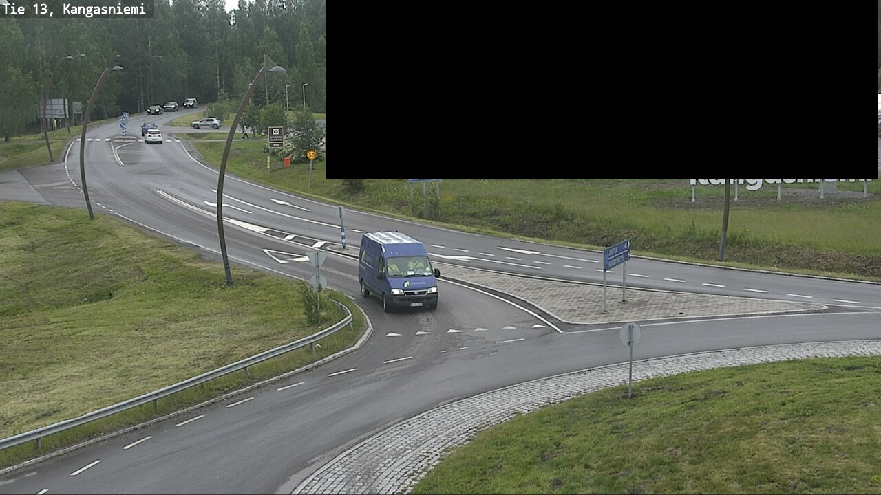 Weather Camera Image Väg 13 Kangasniemi, Kangasniemi, Etelä-Savo