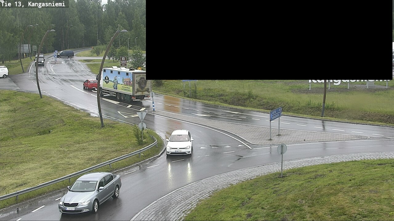 Weather Camera Image Väg 13 Kangasniemi, Kangasniemi, Etelä-Savo