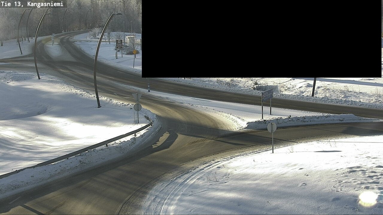 Weather Camera Image Road 13 Kangasniemi, Kangasniemi, Etelä-Savo