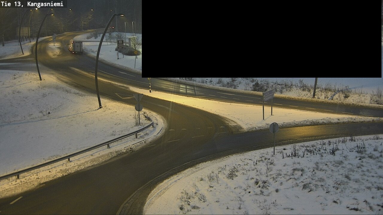 Weather Camera Image Väg 13 Kangasniemi, Kangasniemi, Etelä-Savo