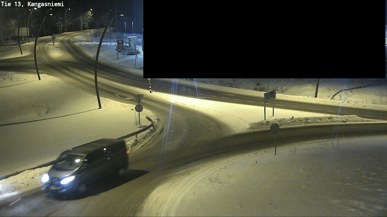 Weather Camera Image Väg 13 Kangasniemi, Kangasniemi, Etelä-Savo