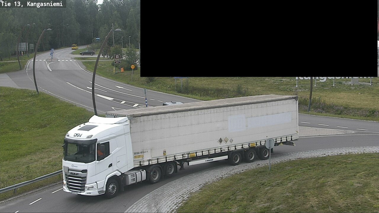 Weather Camera Image Väg 13 Kangasniemi, Kangasniemi, Etelä-Savo