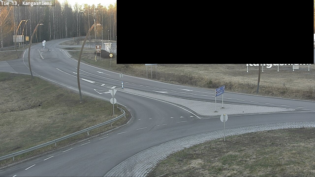 Weather Camera Image Väg 13 Kangasniemi, Kangasniemi, Etelä-Savo