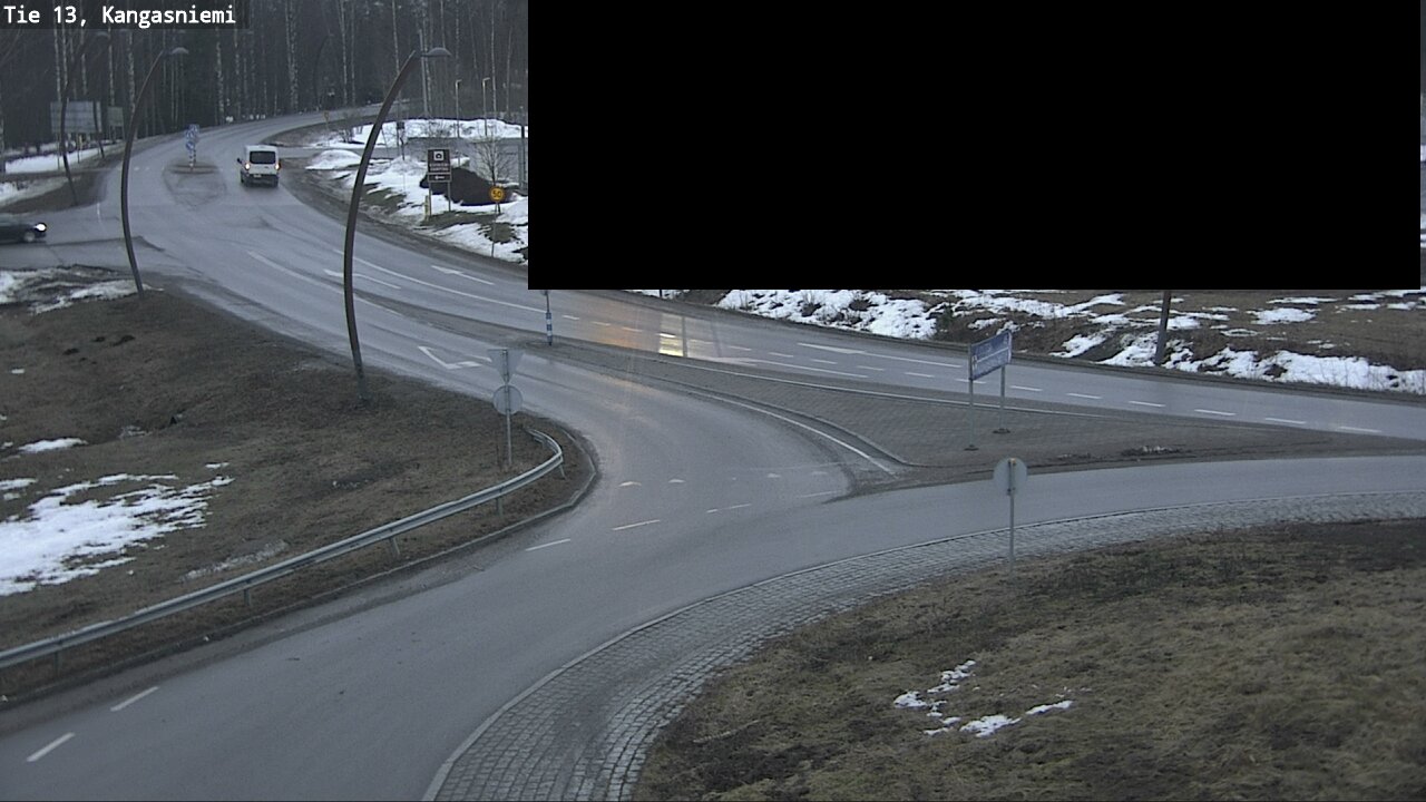 Weather Camera Image Väg 13 Kangasniemi, Kangasniemi, Etelä-Savo