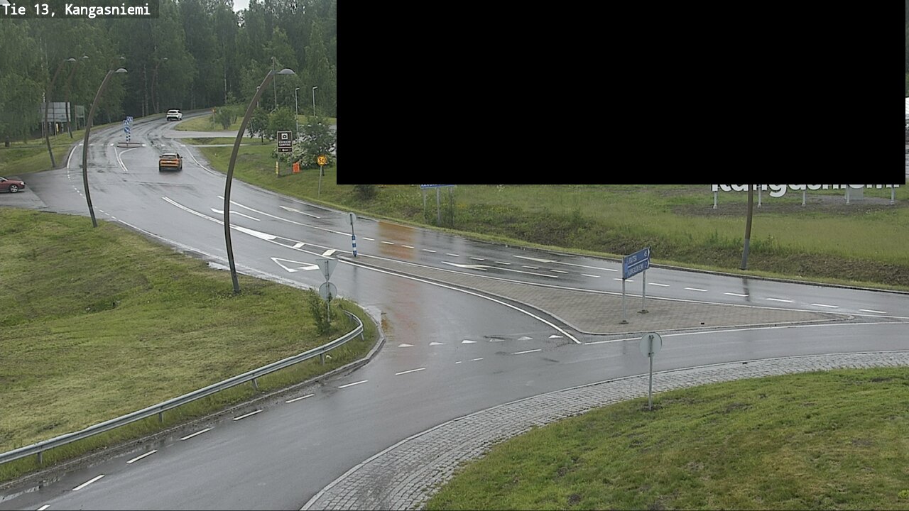 Weather Camera Image Väg 13 Kangasniemi, Kangasniemi, Etelä-Savo