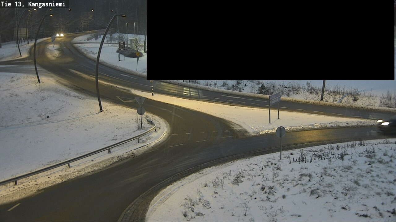 Weather Camera Image Väg 13 Kangasniemi, Kangasniemi, Etelä-Savo