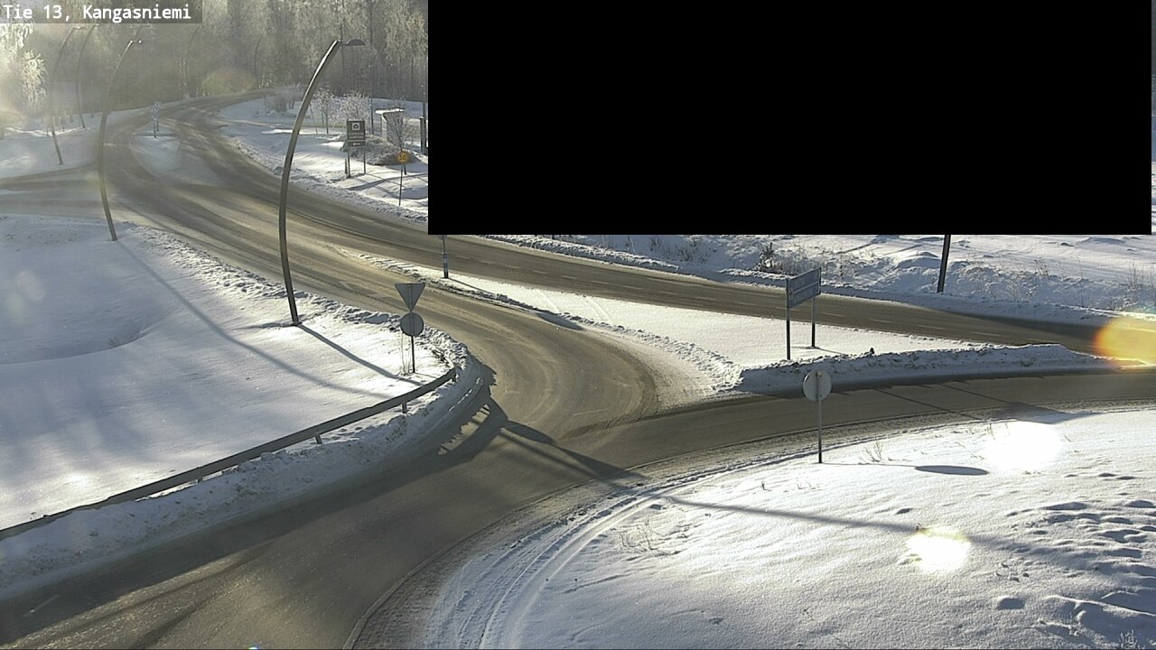 Weather Camera Image Väg 13 Kangasniemi, Kangasniemi, Etelä-Savo