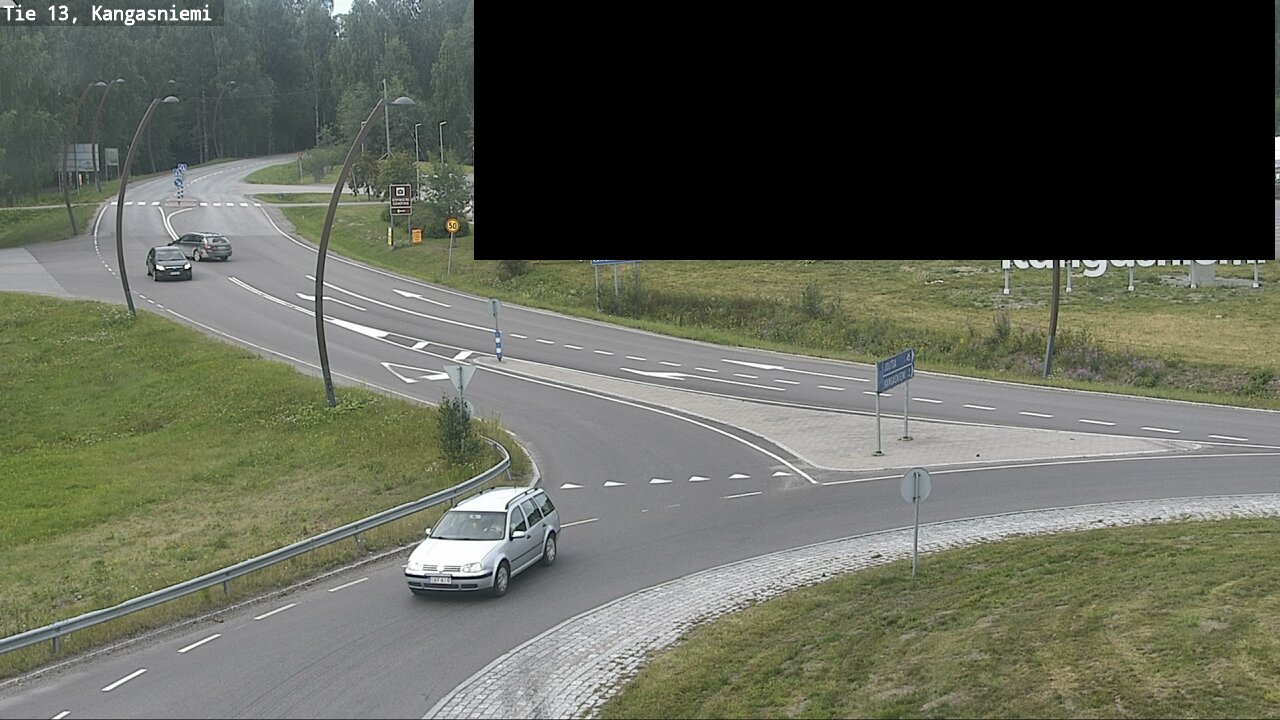 Weather Camera Image Väg 13 Kangasniemi, Kangasniemi, Etelä-Savo
