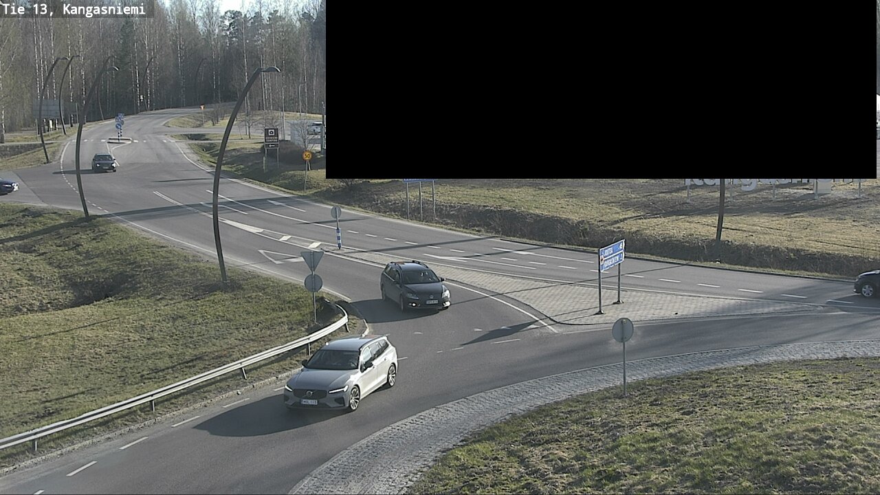 Weather Camera Image Väg 13 Kangasniemi, Kangasniemi, Etelä-Savo
