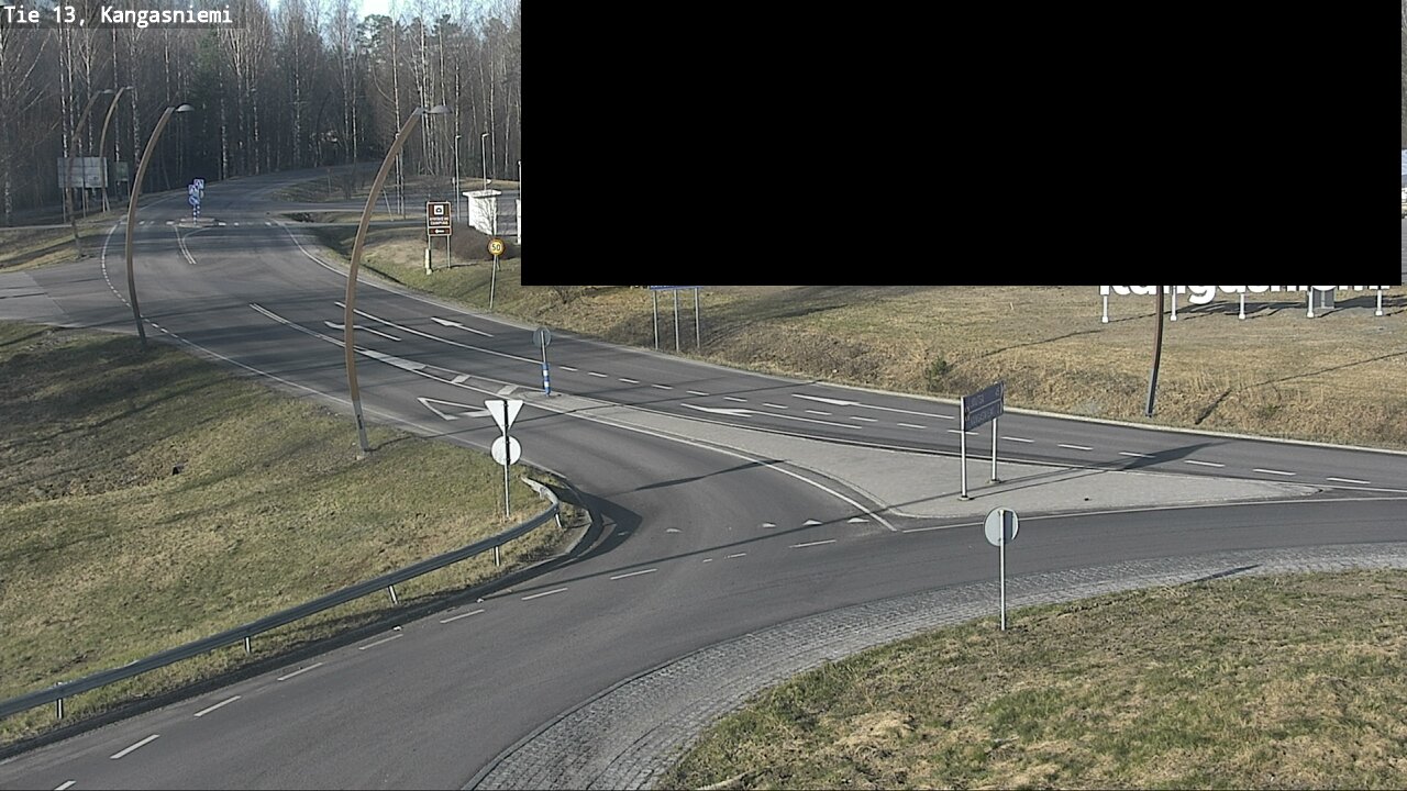Weather Camera Image Väg 13 Kangasniemi, Kangasniemi, Etelä-Savo