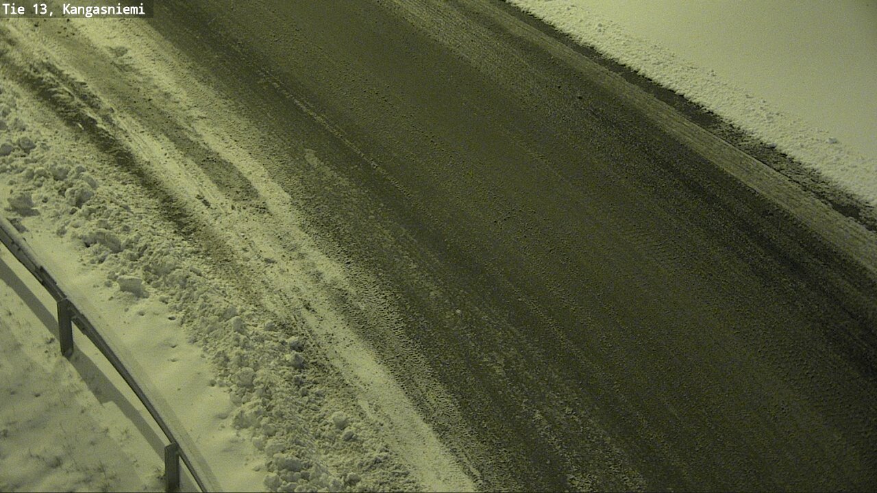 Weather Camera Image Väg 13 Kangasniemi, Kangasniemi, Etelä-Savo