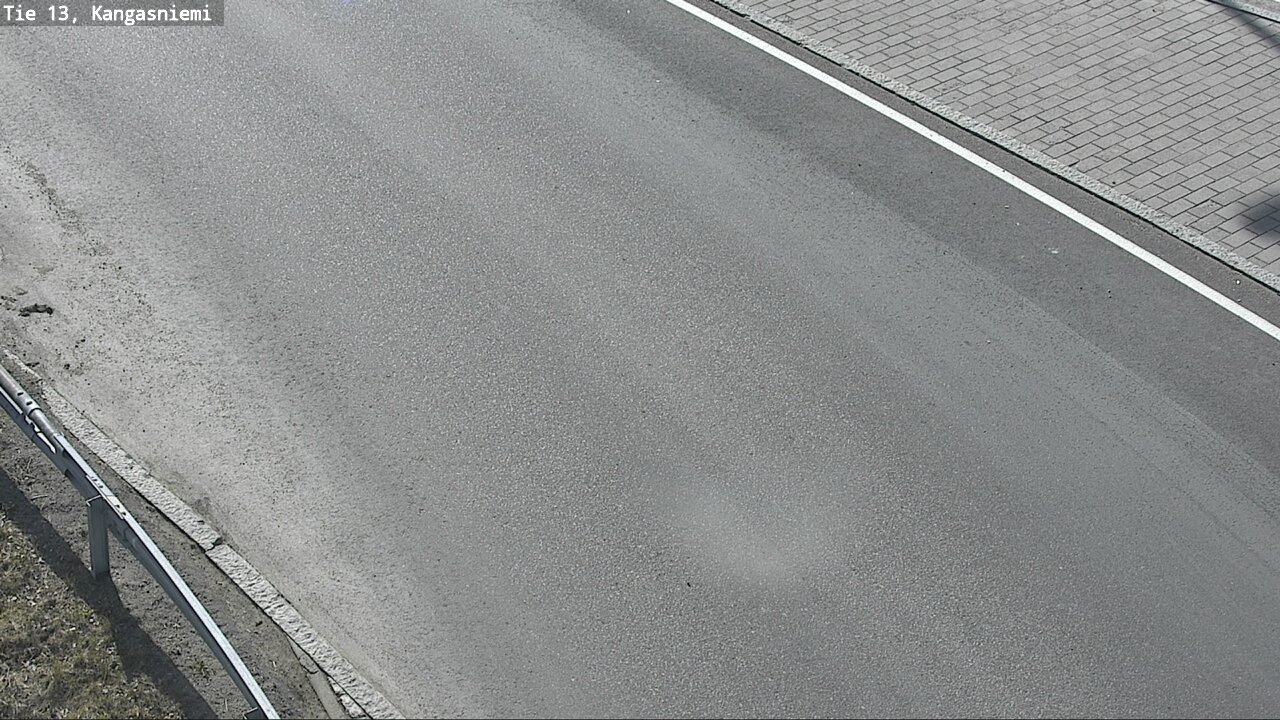 Weather Camera Image Väg 13 Kangasniemi, Kangasniemi, Etelä-Savo