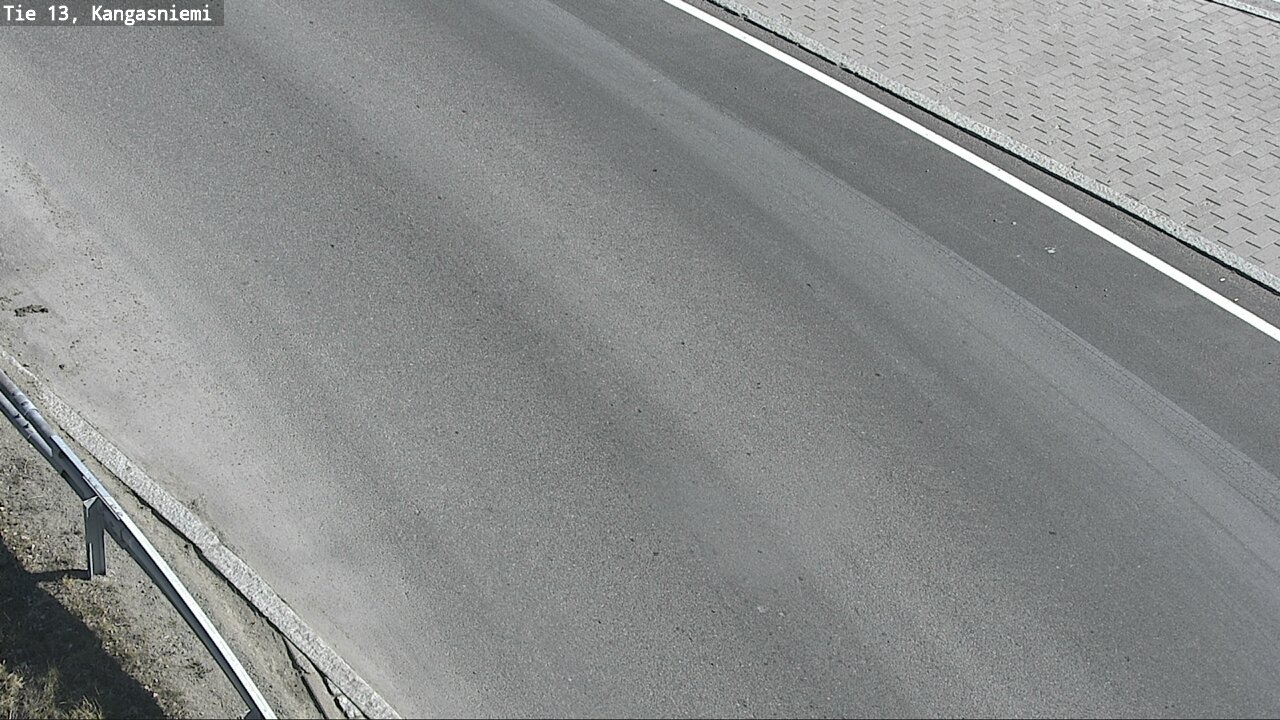 Weather Camera Image Väg 13 Kangasniemi, Kangasniemi, Etelä-Savo