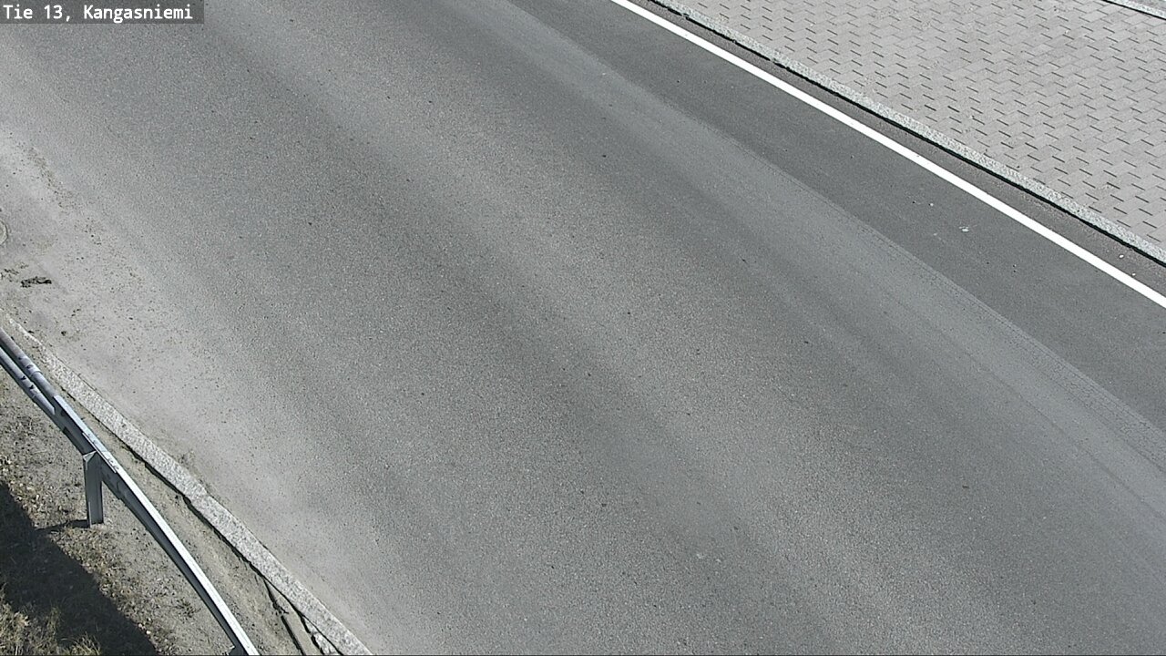 Weather Camera Image Väg 13 Kangasniemi, Kangasniemi, Etelä-Savo
