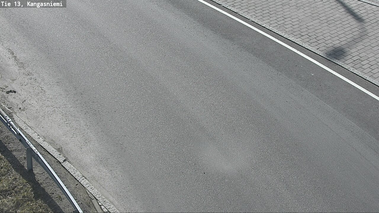 Weather Camera Image Väg 13 Kangasniemi, Kangasniemi, Etelä-Savo