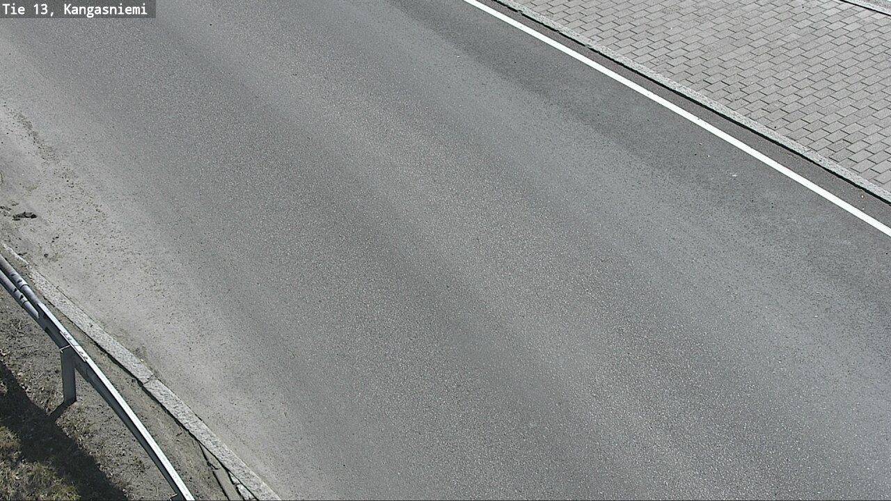 Weather Camera Image Väg 13 Kangasniemi, Kangasniemi, Etelä-Savo