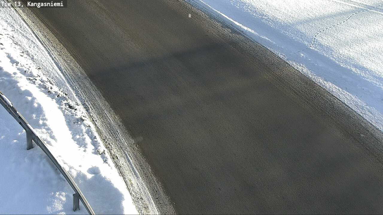 Weather Camera Image Road 13 Kangasniemi, Kangasniemi, Etelä-Savo