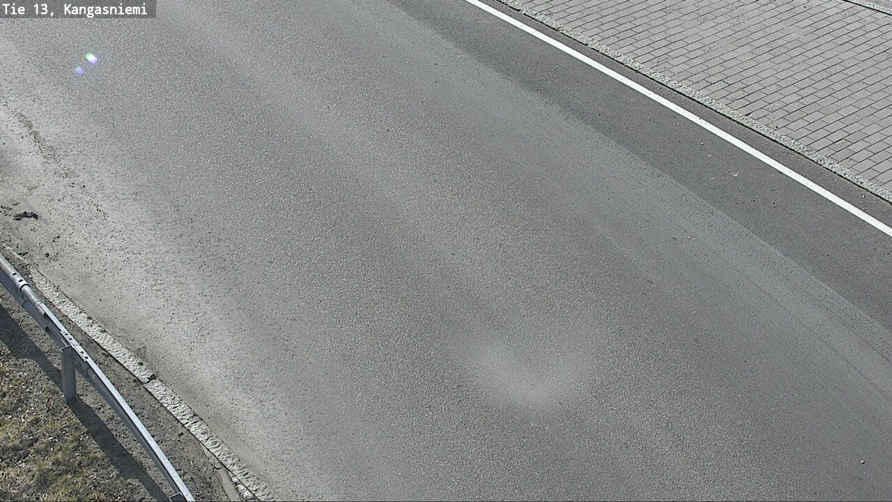 Weather Camera Image Väg 13 Kangasniemi, Kangasniemi, Etelä-Savo