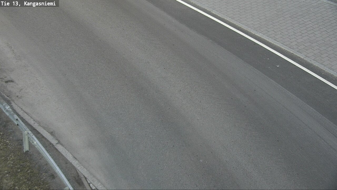 Weather Camera Image Väg 13 Kangasniemi, Kangasniemi, Etelä-Savo