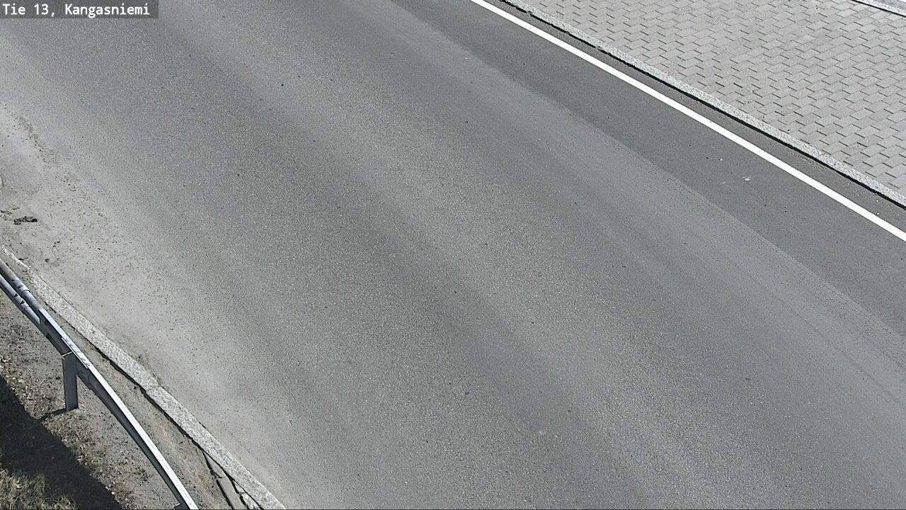 Weather Camera Image Väg 13 Kangasniemi, Kangasniemi, Etelä-Savo
