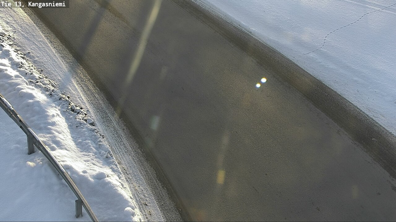 Weather Camera Image Road 13 Kangasniemi, Kangasniemi, Etelä-Savo