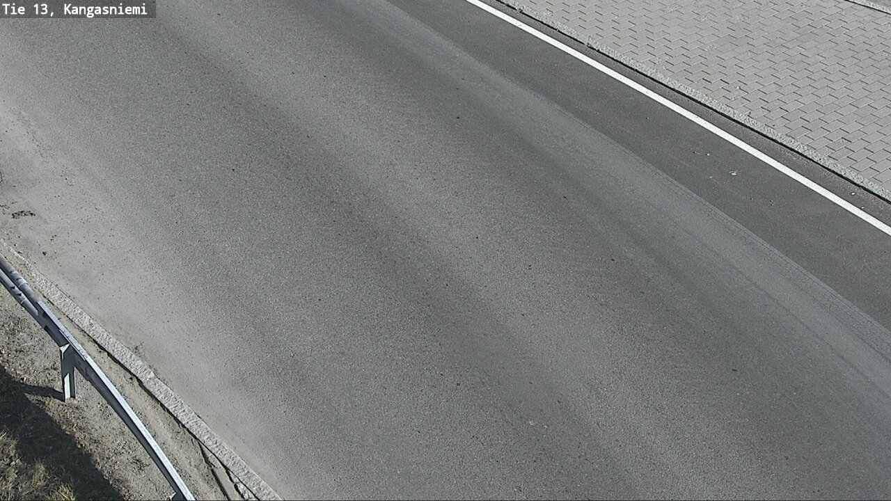 Weather Camera Image Väg 13 Kangasniemi, Kangasniemi, Etelä-Savo