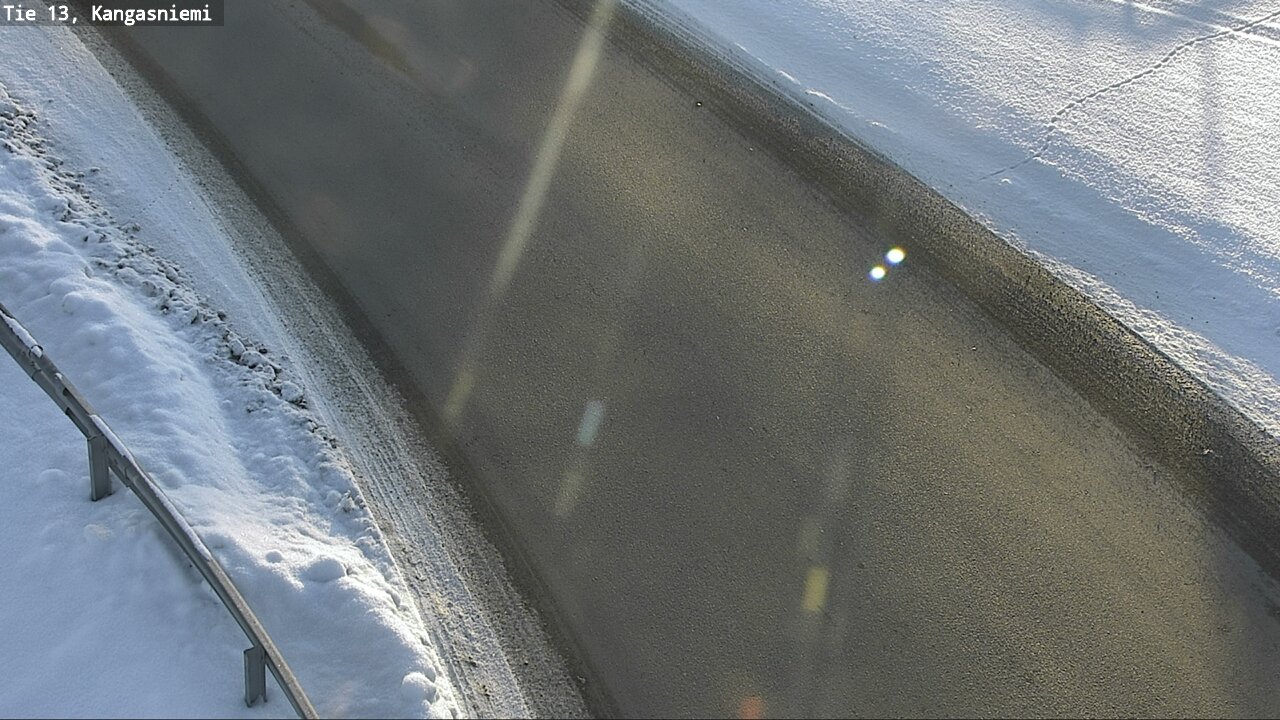 Weather Camera Image Road 13 Kangasniemi, Kangasniemi, Etelä-Savo