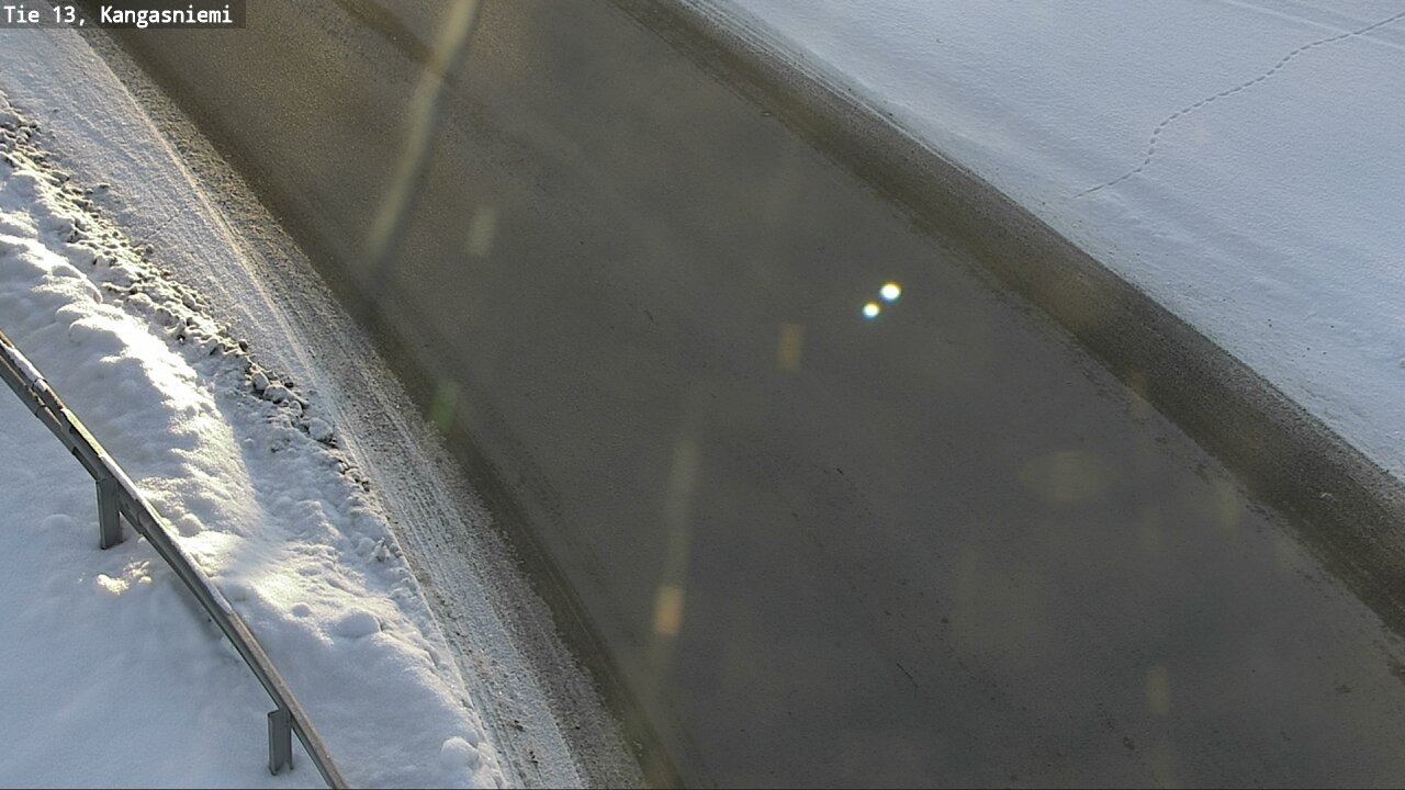 Weather Camera Image Road 13 Kangasniemi, Kangasniemi, Etelä-Savo