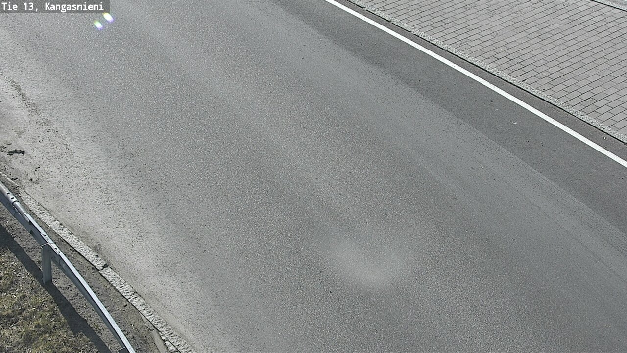 Weather Camera Image Väg 13 Kangasniemi, Kangasniemi, Etelä-Savo