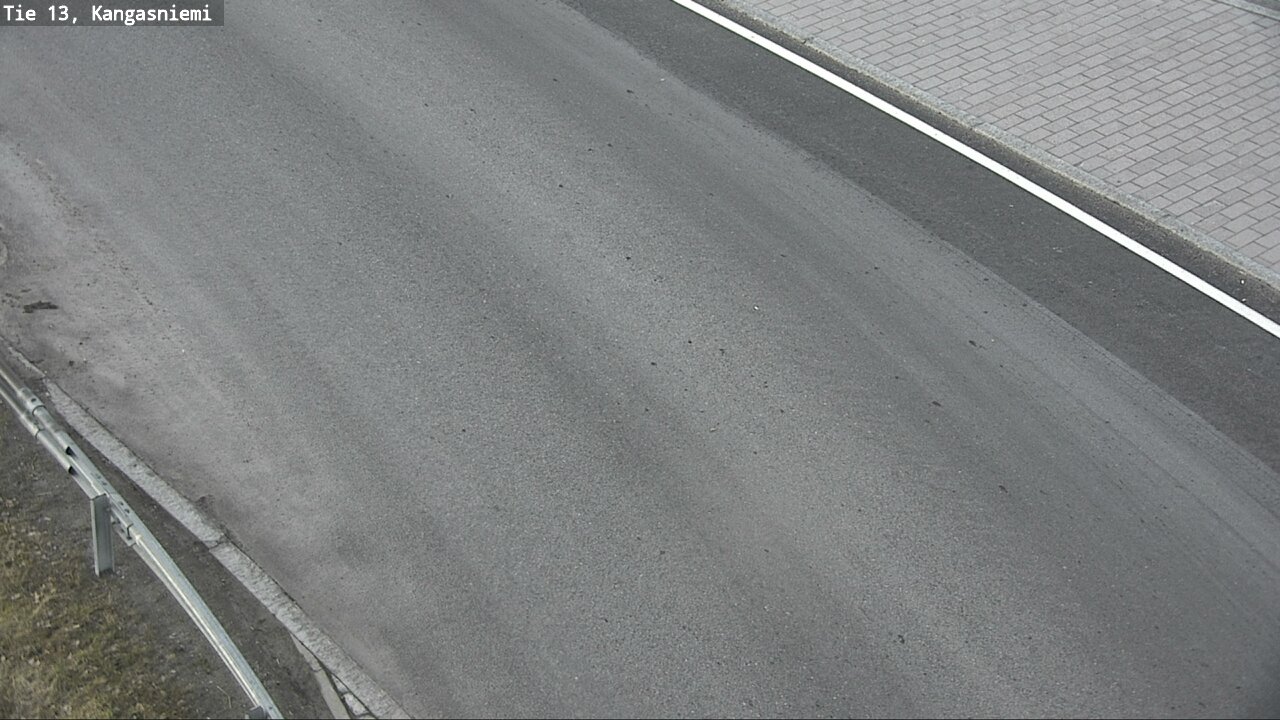 Weather Camera Image Väg 13 Kangasniemi, Kangasniemi, Etelä-Savo