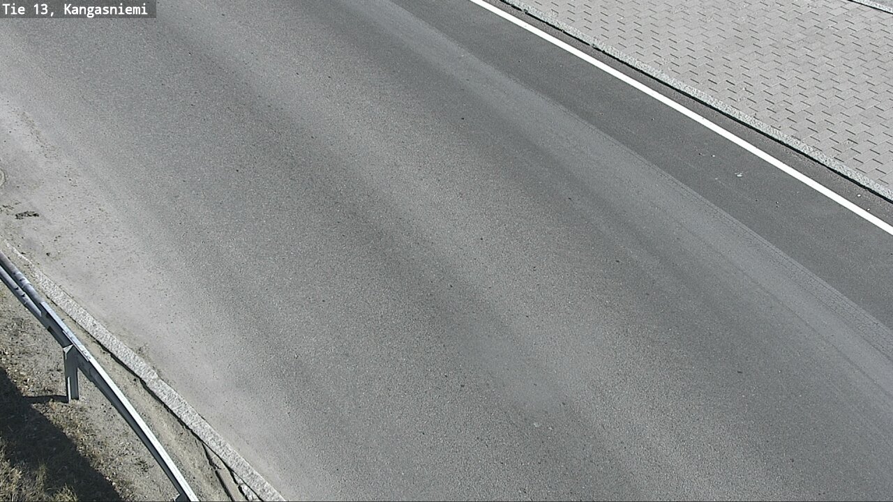 Weather Camera Image Väg 13 Kangasniemi, Kangasniemi, Etelä-Savo