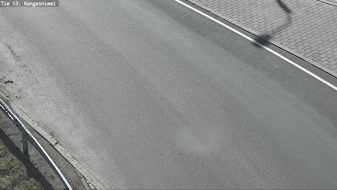 Weather Camera Image Väg 13 Kangasniemi, Kangasniemi, Etelä-Savo