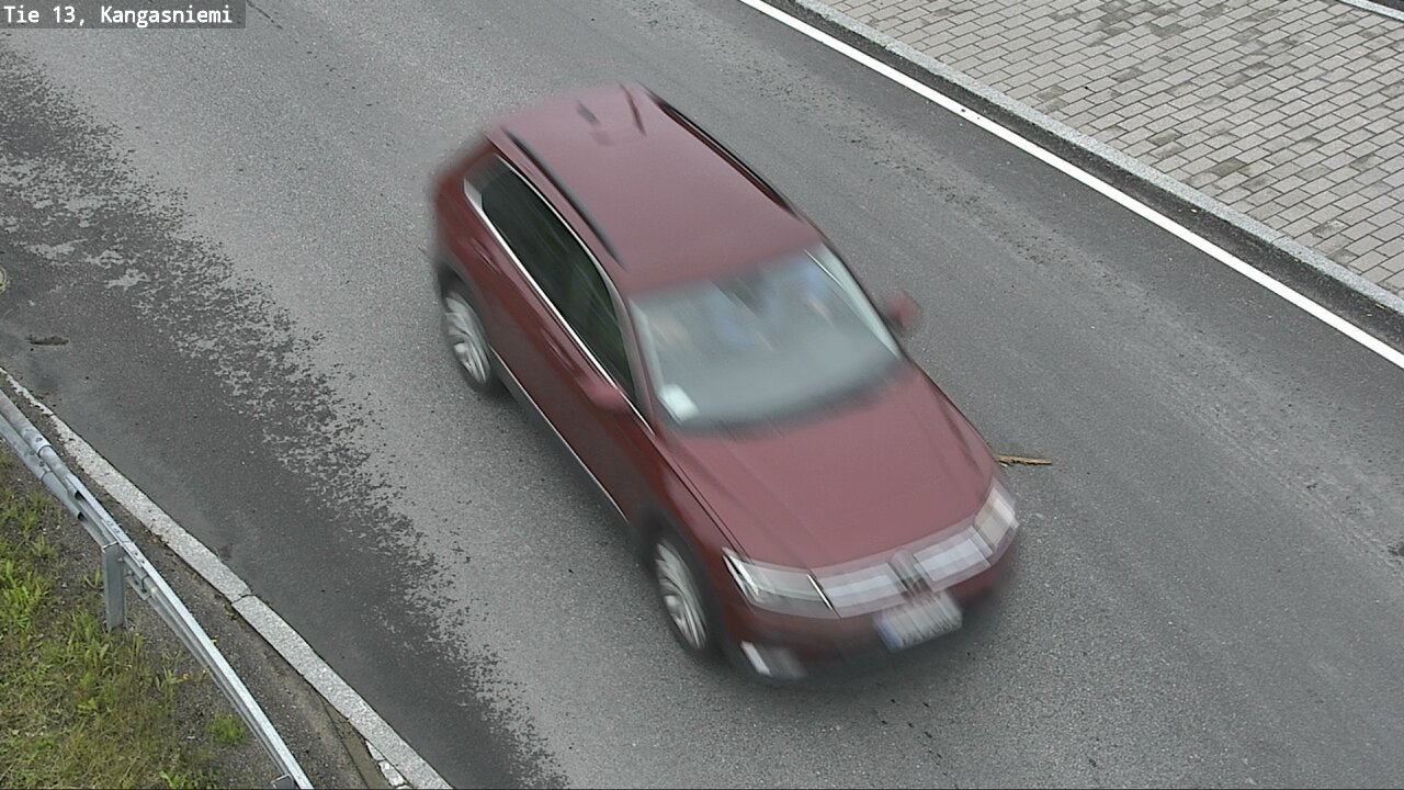 Weather Camera Image Väg 13 Kangasniemi, Kangasniemi, Etelä-Savo