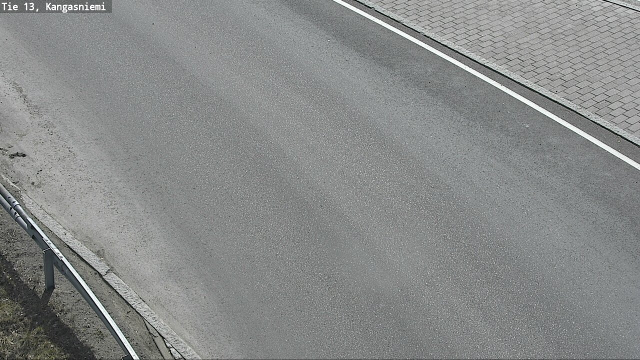 Weather Camera Image Väg 13 Kangasniemi, Kangasniemi, Etelä-Savo
