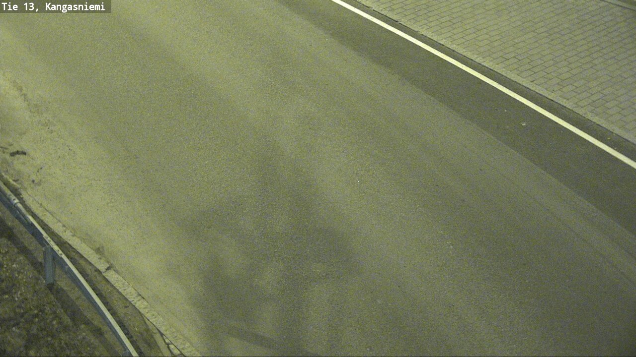 Weather Camera Image Väg 13 Kangasniemi, Kangasniemi, Etelä-Savo