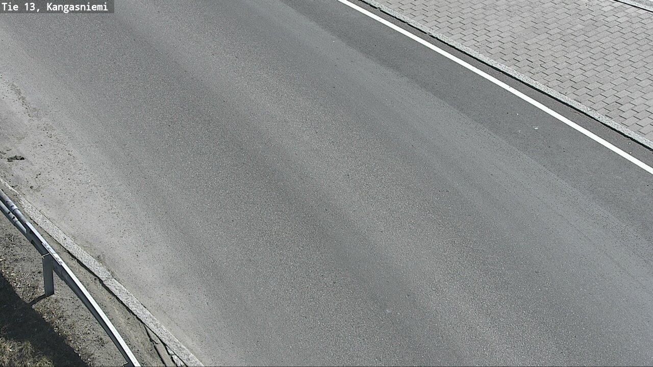 Weather Camera Image Väg 13 Kangasniemi, Kangasniemi, Etelä-Savo