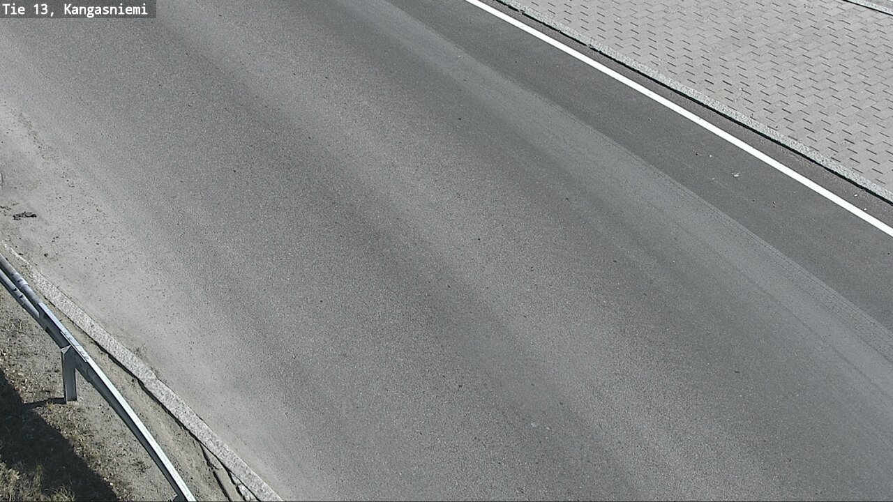 Weather Camera Image Väg 13 Kangasniemi, Kangasniemi, Etelä-Savo