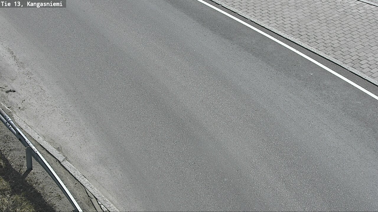 Weather Camera Image Väg 13 Kangasniemi, Kangasniemi, Etelä-Savo