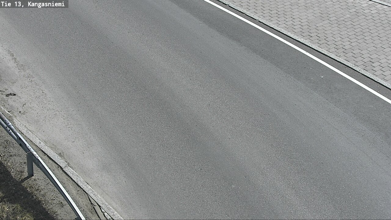 Weather Camera Image Väg 13 Kangasniemi, Kangasniemi, Etelä-Savo